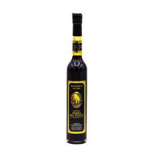 Antico condimento balsamico della tradizione dei Reggio Emilia etichetta nera linea 15 – 100 ml