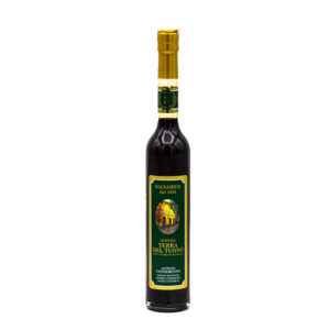 Antico condimento balsamico della tradizione dei Reggio Emilia etichetta verde linea 3 – 100 ml