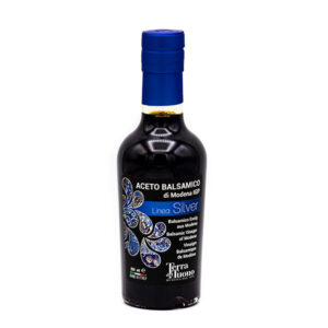 Aceto balsamico di Modena I.G.P densità 1.25 – linea silver 250 ML